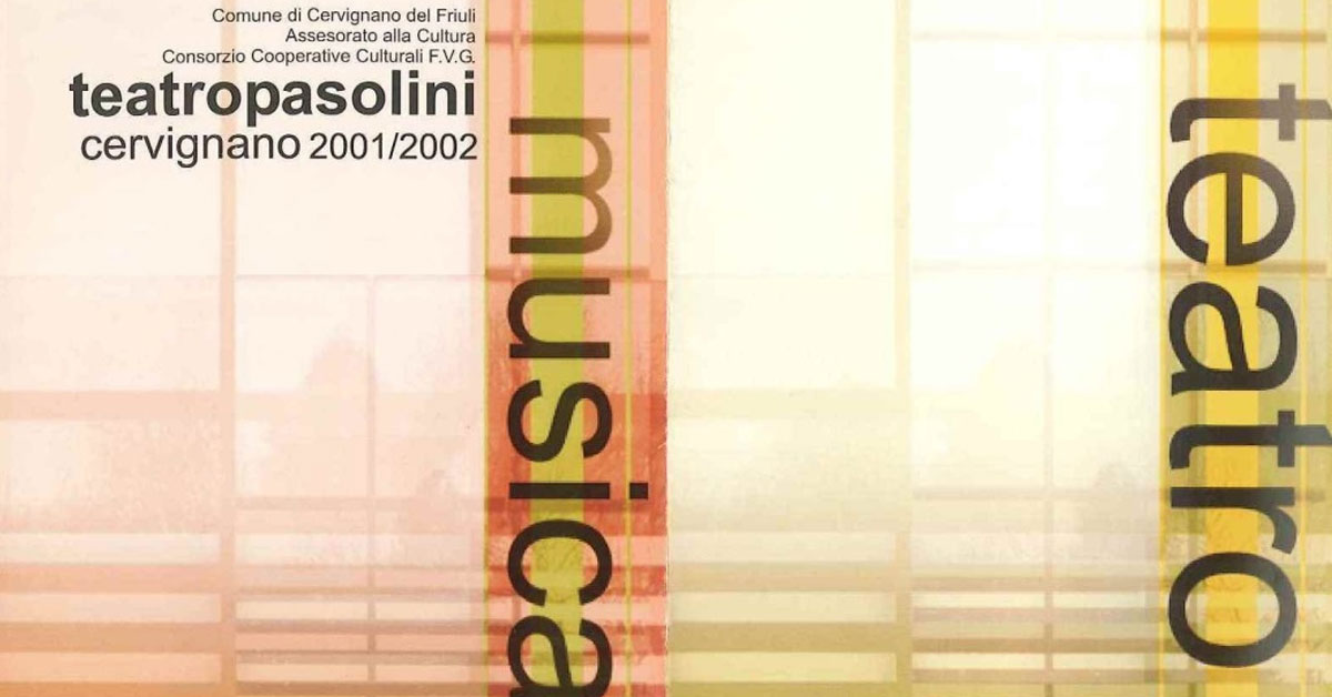 Stagione Teatro Pasolini 01-02