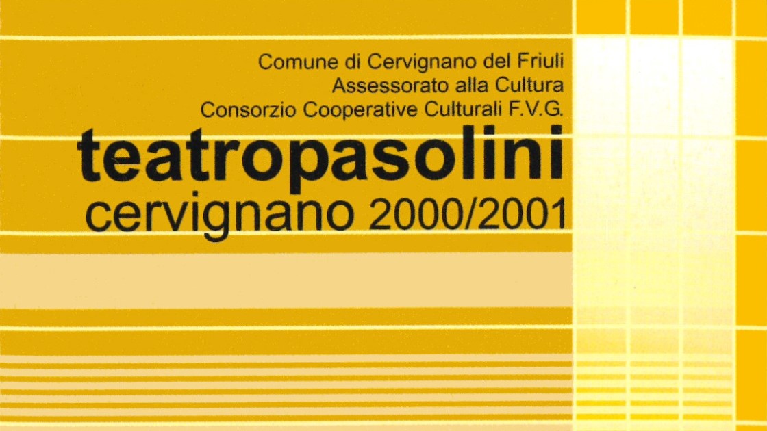 Stagione Teatro Pasolini 00-01