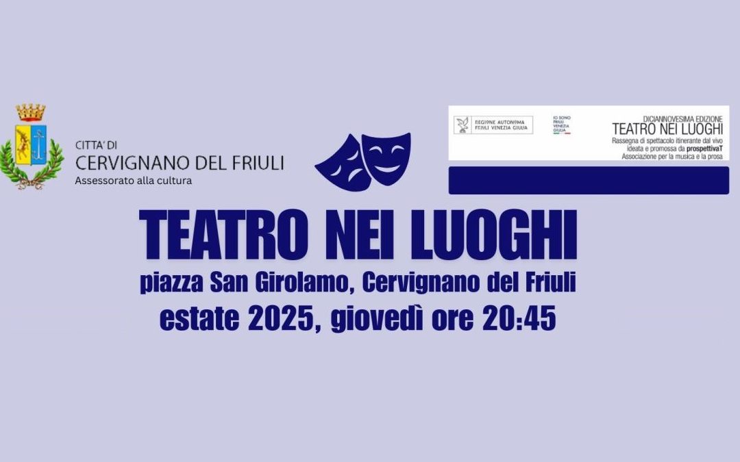 TEATRO NEI LUOGHI XIX EDIZIONE