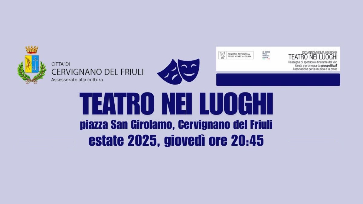 TEATRO NEI LUOGHI XIX EDIZIONE