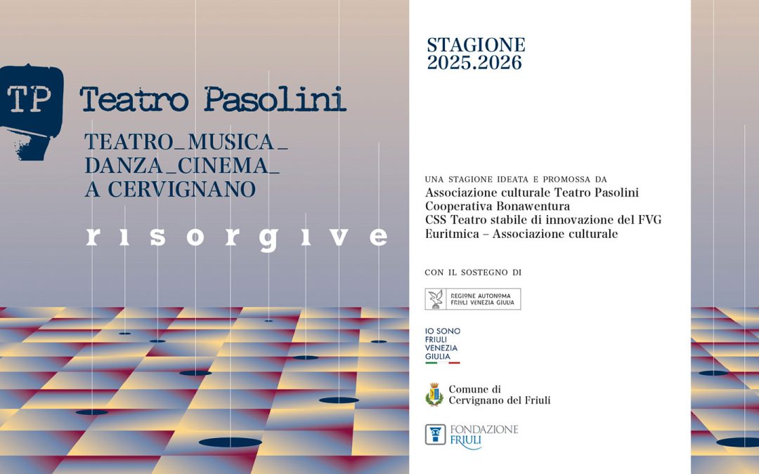 Stagione Teatro Pasolini 2025-2026