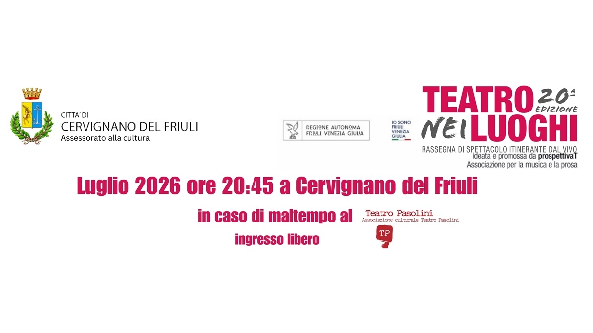 TEATRO NEI LUOGHI XX EDIZIONE